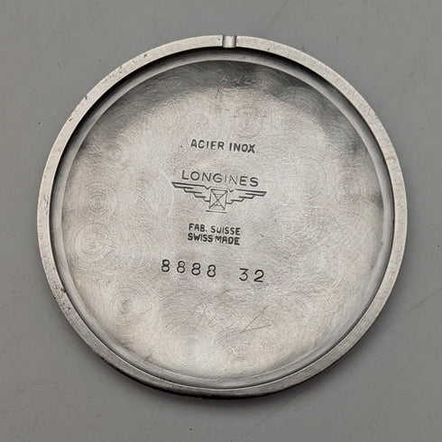 1966 年浪琴 Ref8888 男士機械腕錶 Cal30L 35 毫米不鏽鋼錶殼運作良好